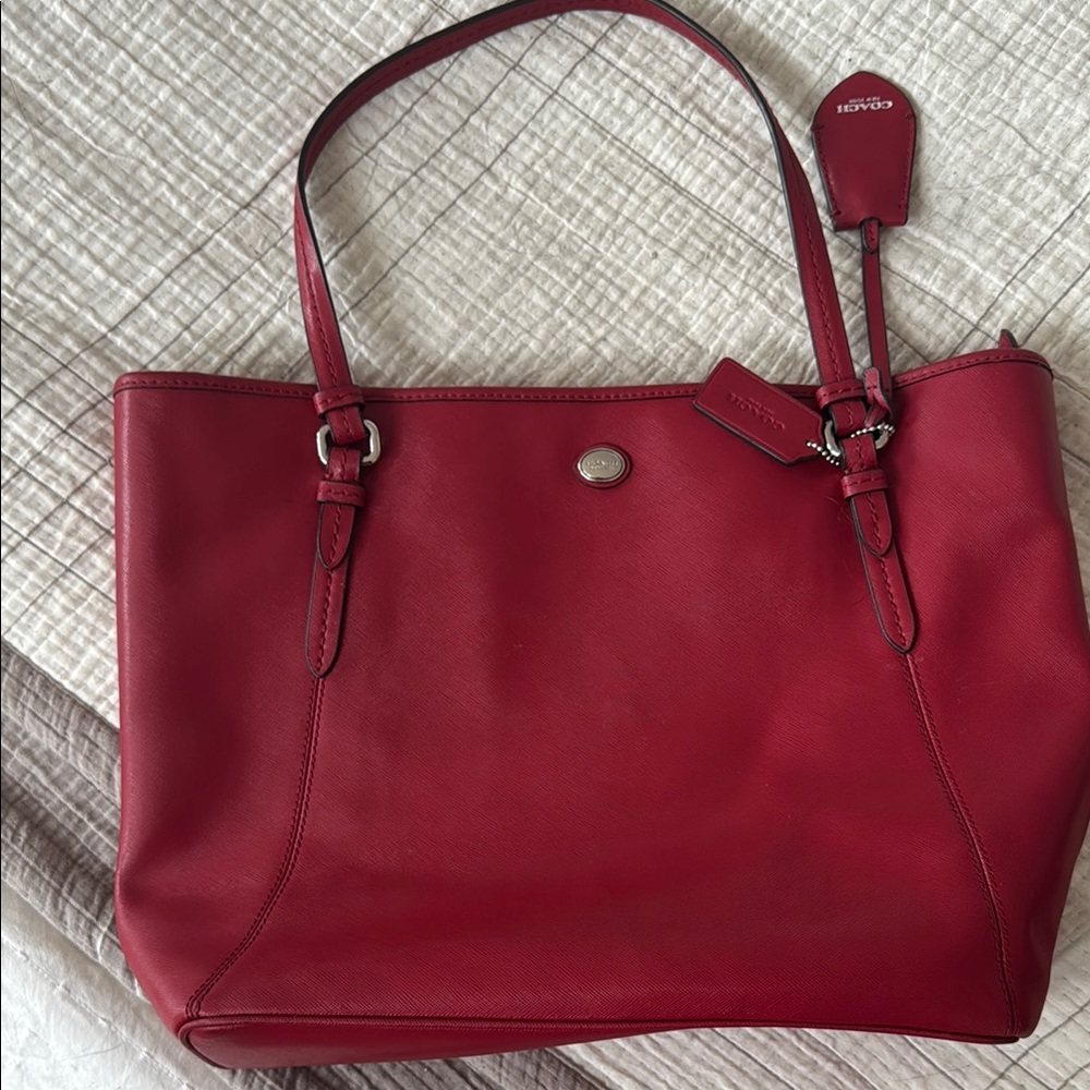 🍒 Cherry Red Coach bag 🍒